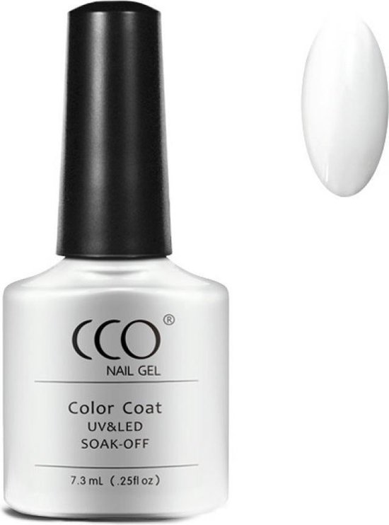 Bol Com Cco Shellac French White Gel Nagellak