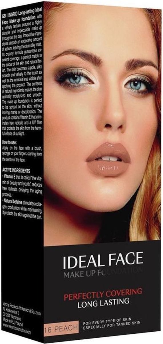 INGRID Cosmetics Make Up Foundation Ideal Face #016