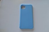 Appel iPhone / iPhone 11 Pro Max / Hoes / Case/ Blauw / Silikonen Soft Case / Backcover / Cadeau / Bescherming / Betere Grip / Telefoon Accessoires