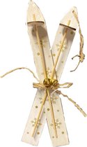 Decoratie - ski's - Belletjes - Hangertje - Versiering