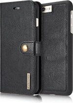 Bookcase met magnetische hardcase en kaartgleuven iPhone 7/8 Plus - zwart - DG-Ming