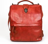 Bear Design Ross Leren Rugtas / Dokterstas - Rood