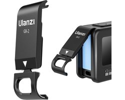 Ulanzi G9-2 batterijklep - oplaadaansluiting voor GoPro Hero 9,10,11,12 en 13 - Zwart