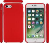 Siliconen, flexibele softcase iPhone 7/8/SE 2020 - rood