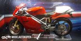 Ducati 998R (Rood) (12 cm) 1/24 Atlas - Modelmotor - Schaalmodel - Model motor - Miniatuurmotor - Miniatuur motor