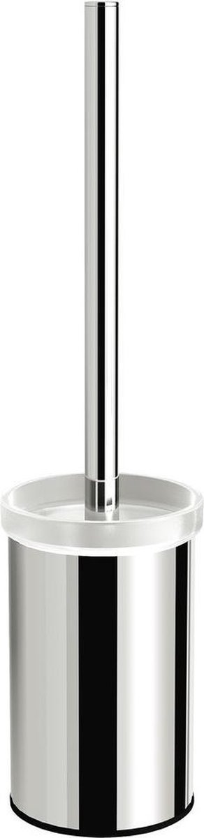 Van Marcke - Lano - Toiletborstelgarnituur - Staand Model (Chroom/Glas)