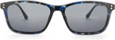 Nordic Vision easy duo, leesbril en zonneleesbril in 1 blauw/zwart +2.00