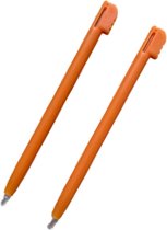 2x Stylus Pen Geschikt Voor Nintendo DS Lite - DSi - DSi XL - Oranje
