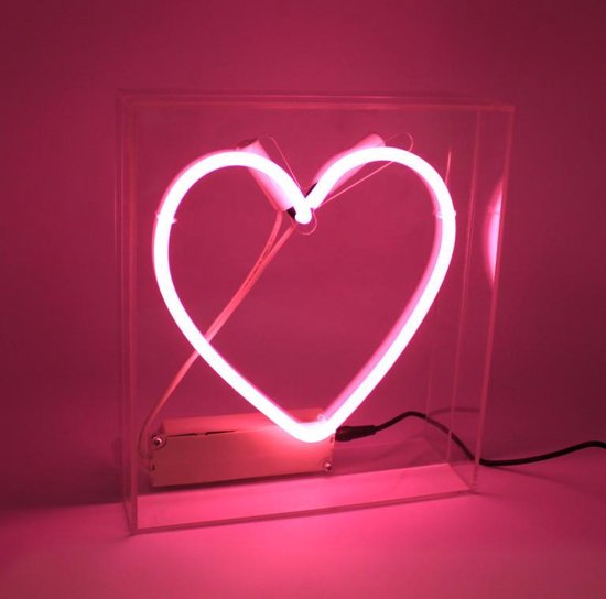 Locomocean Neon Box Heart