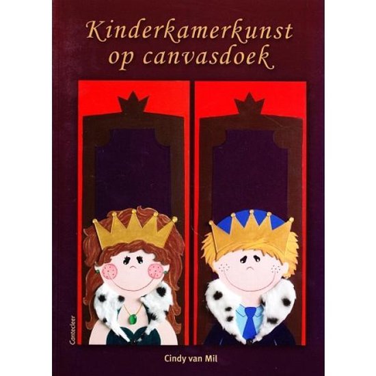 Cover van het boek 'Kinderkamerkunst op canvasdoek' van C. van Mil