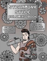 Steampunk Style Coloring Book
