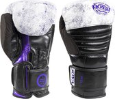 Joya Fightgear - (kick)bokshandschoenen - ‘Purple Falcon’ – Leer - 12oz