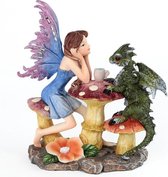 Woodland Spirit Fairy - Draken Theekransje (16x9x17 cm)