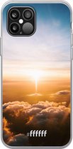 iPhone 12 Pro Max Hoesje Transparant TPU Case - Cloud Sunset #ffffff