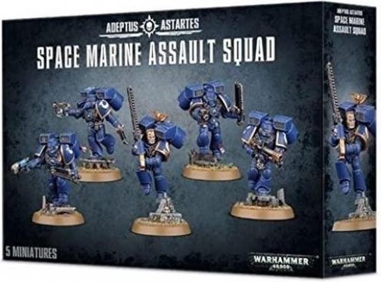 Afbeelding van het spel Warhammer 40.000 Space Marines Assault Squad
