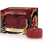 Yankee Candle Crisp Campfire Apples waxinelichtjes 12 stuks