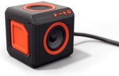 AudioCube bluetooth speaker voor thuis en onderweg - Oranje / Zwart