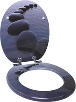 Cozytrix siège de toilette avec couvercle à proximité soft, MDF
