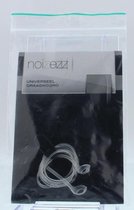 Noizezz - Universal draagkoord voor de oordoppen - met klem - 1 stuk