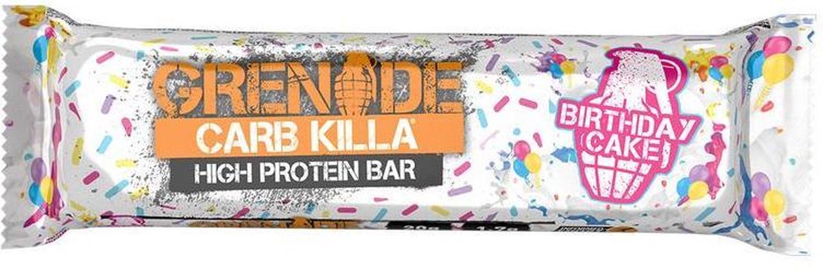 Goedkoopste Grenade Protein Bar-1 reep-Birthday Cake