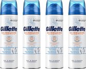 Gillette Scheergel Skinguard Sensitive Gevoelige huid - 4 x 200 ml