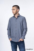 overhemd Flanel Italian grijs  (MU10-0107)