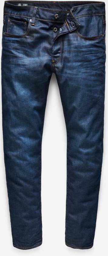 G-star Jeans 3301 straight fit dark aged (51002-4639-89) | bol.com