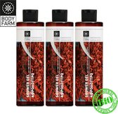 Bodyfarm Douchegel Sandalwood - 250 ml  3-Pack
