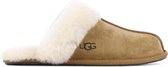 UGG Pantoffels Dames Sloffen / Instappers - Suède - Harde zool - Open hiel - 1106872 - Cognac - Maat 37