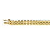 N-joy trendstyle geelgouden armband 10066