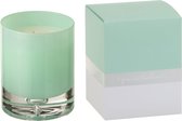 J-Line Geurkaars Glas Aqua Small