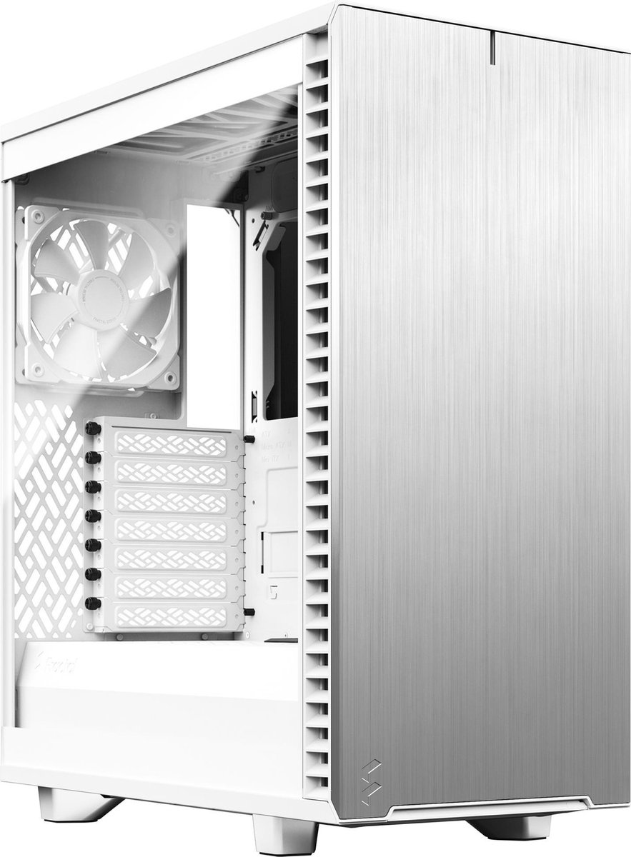 FRACTAL DESIGN Define 7 Compact White TG Clear Tint Tempered Glass ATX