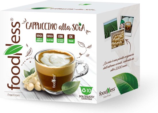 Foodness Dolce Gusto® - Soja Cappuccino - 5 x 10 capsules