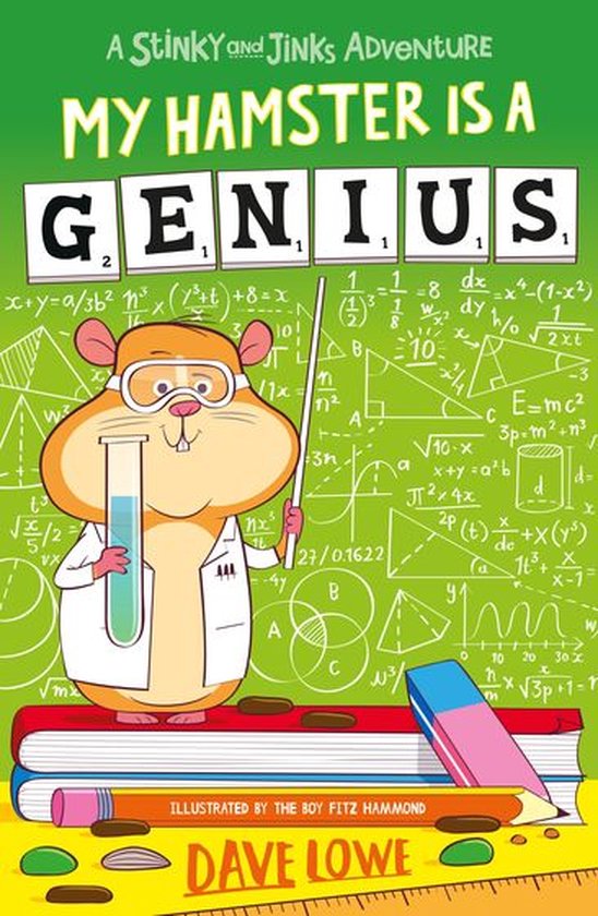 Stinky and Jinks 1 - My Hamster is a Genius - cover
