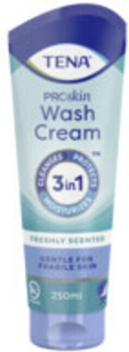 3x TENA Proskin Wash Cream 250 ml