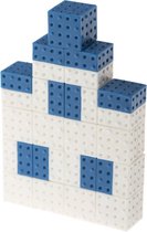 Smartek - Delfts Blauw Huisje - Magnetische Bouwblokken