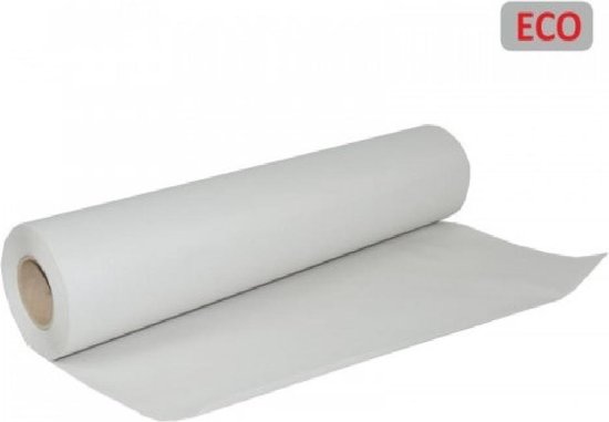 Rouleau de papier kraft blanc 60 grammes 200 x 1 m
