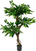 Kunstplant Ficus Crazy 120 cm
