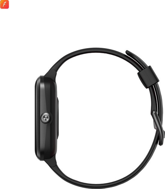 VeryFit Smartwatch Pro 3 Zwart Groen Heren Dames Met GPS Hartslag sensor . bol