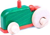 Nic Groene Tractor 9,5 Cm Hout