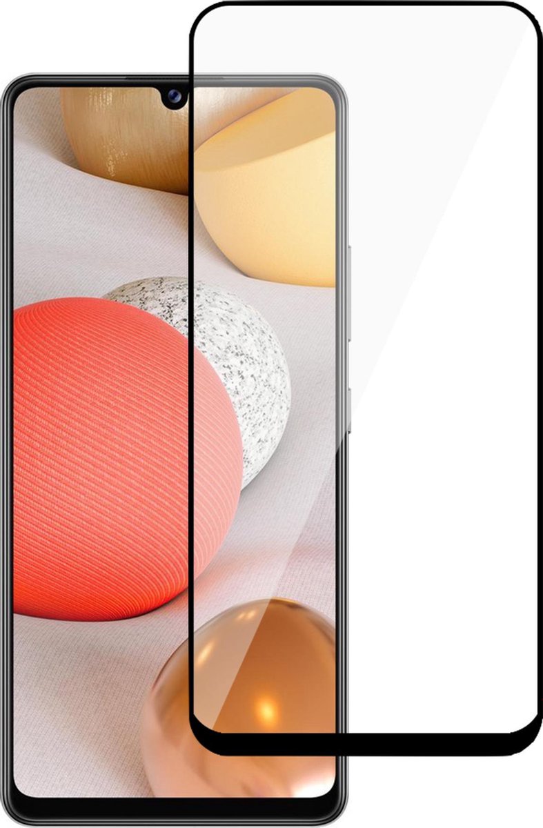 Screenprotector geschikt voor Samsung A42 - FullGuard Glas Screen Protector