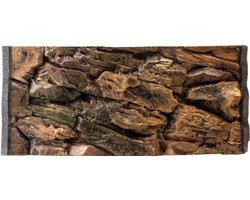 Ceramicnature Achterwand Aquarium Root 77,5 Cm Bruin