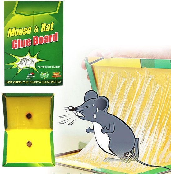 OFFRE 10X Mouse & Rat Glue Trap Effet Powerful