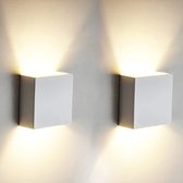 Wandlampen | LED | 6W | A++ | Modern design | 100 x hoogte 100 x dikte 50 (mm)