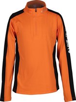 Icepeak Wintersportpully - Maat 128  - Unisex - oranje/zwart