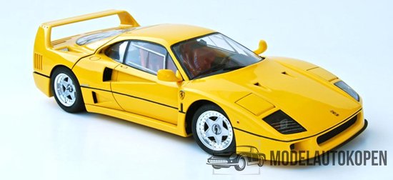 Aziatisch pin Krimpen Ferrari F40 (Geel) 1/38 Shell Collezione - Modelauto - Schaalmodel - Model  auto -... | bol.com