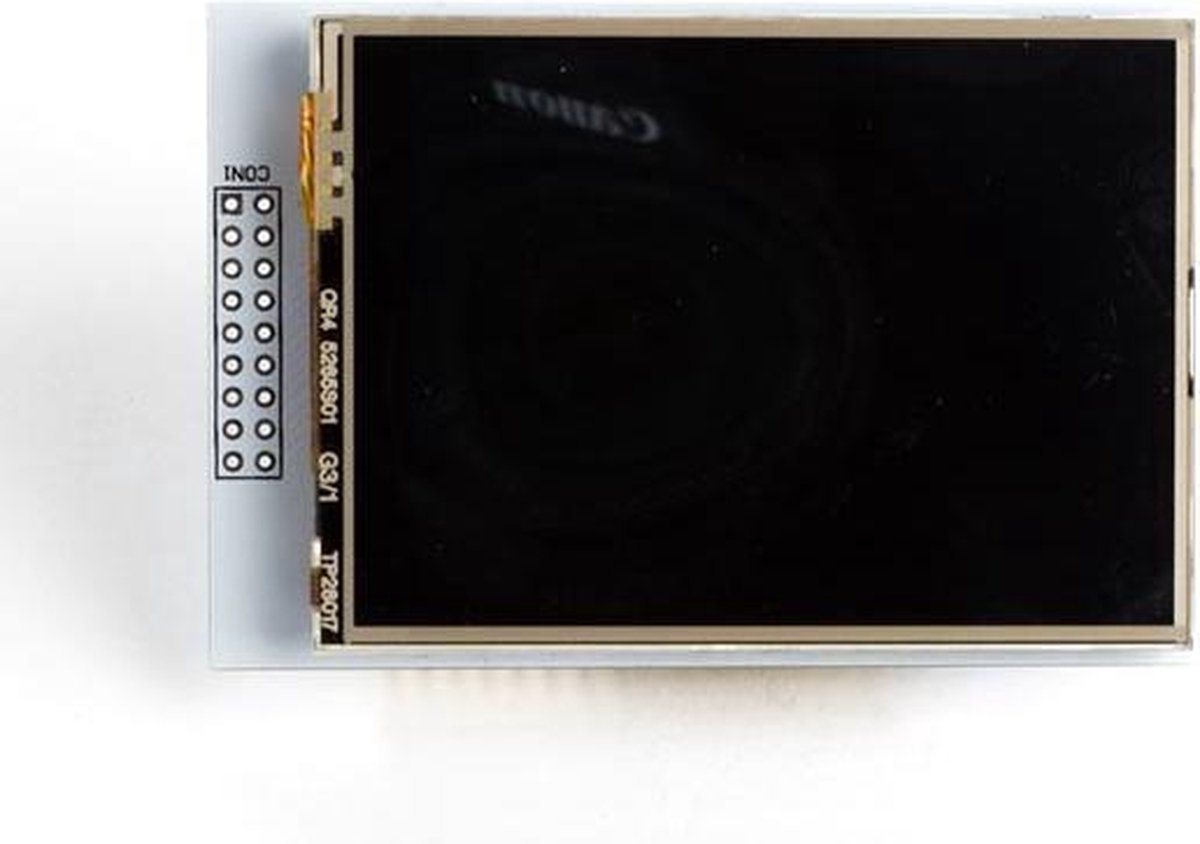 Whadda Touchscreen Uno/mega Ontwikkelbord 2.8 Inch Wit/zwart