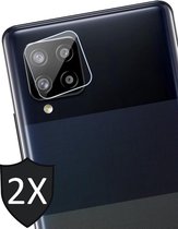 Camera Screenprotector geschikt voor Samsung Galaxy A42 - 2x Glas Screen Protector