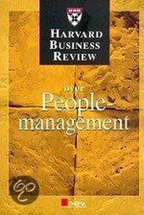 Cover van het boek 'Harvard Business Review over people management'