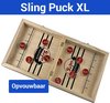 Afbeelding van het spelletje Slingpuck XL - Opvouwbaar - Hockeyshots - Speedpucks - Slingshot - Speelgoed Meisjes & Jongens - Sling Puck - Bordspel - Sjoelbak - Slingershot